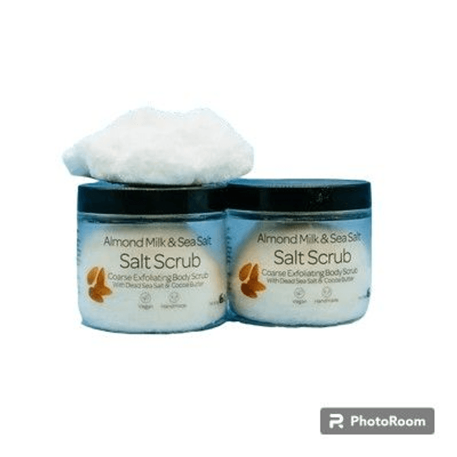 Almond Milk &amp; Sea Salt  - Salt Scrub